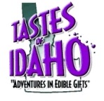 Tastes of Idaho logo with slogan.