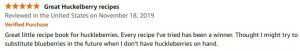 Huckleberry Cookbook review
